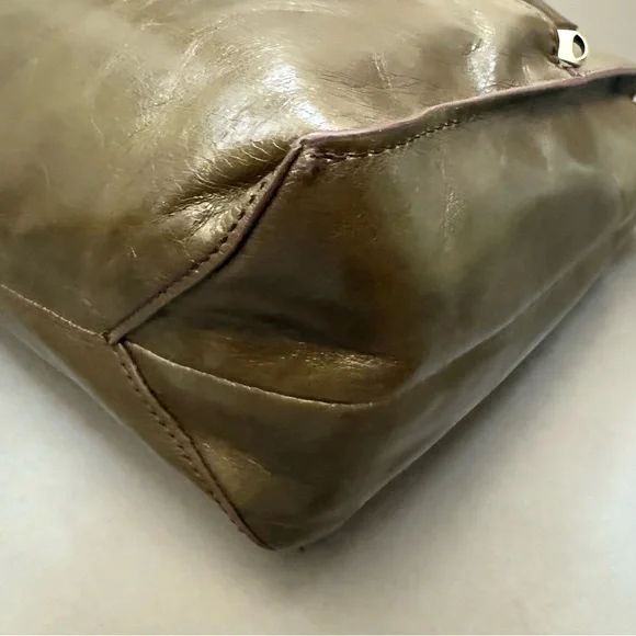 Hobo Friar Shoulder Bag - Olive Green Handbag Purse - Picture 4 of 9